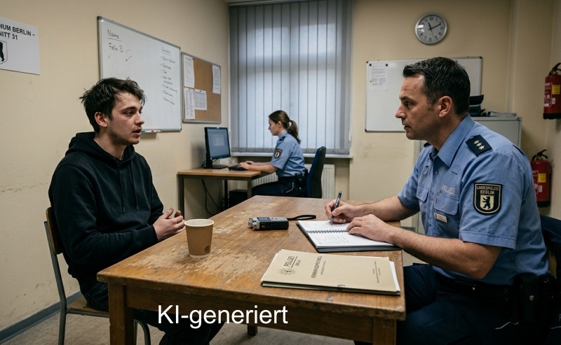 Vernehmung Polizei